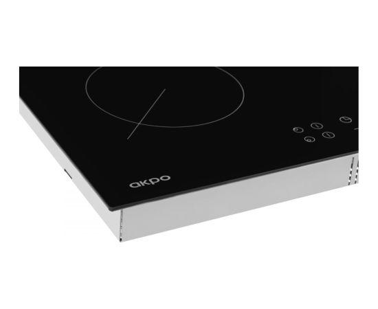 Ceramic hob Akpo PKA 58008/2 black 4 zone(s)