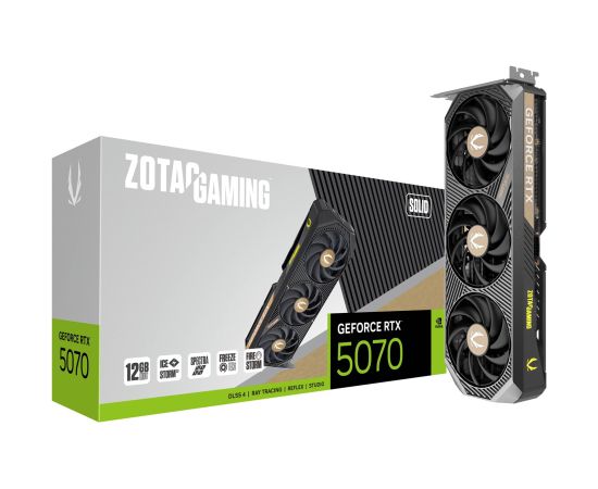 Zotac GAMING GeForce RTX 5070 SOLID NVIDIA 12 GB GDDR7