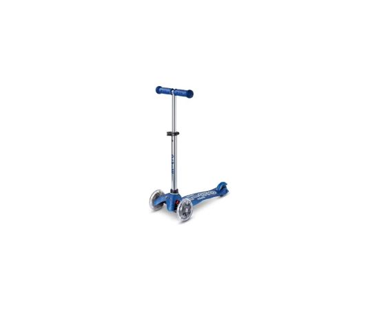 Mini Micro Deluxe Galaxy Glitter LED Navy Blue scooter