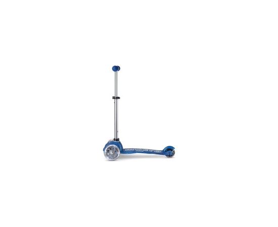 Mini Micro Deluxe Galaxy Glitter LED Navy Blue scooter