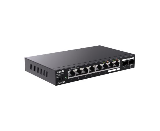 Tenda TEM2010X network switch 2.5G Ethernet (100/1000/2500) Desktop Black