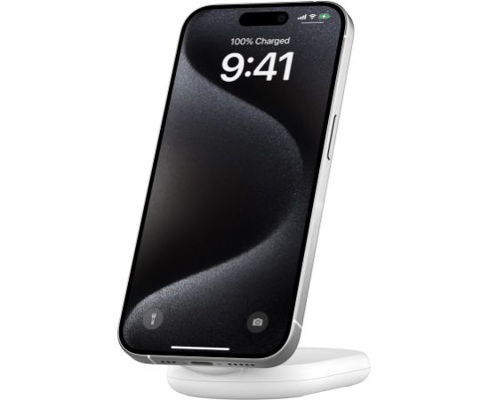Belkin BoostCharge Headphones, Smartphone White USB Wireless charging Fast charging Indoor