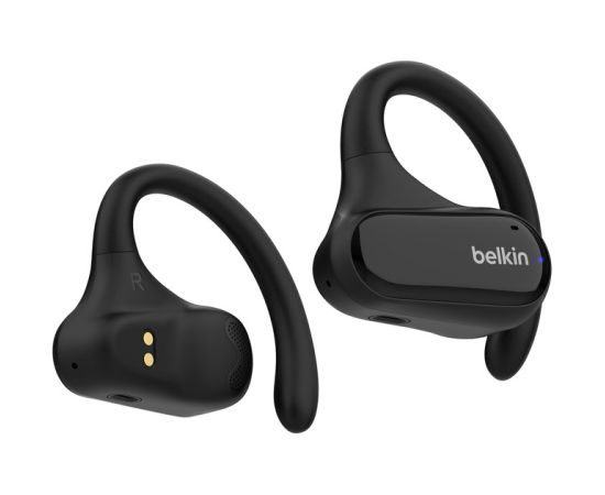 Belkin SoundForm ClearFit Headset True Wireless Stereo (TWS) Ear-hook Calls/Music/Sport/Everyday Bluetooth Black