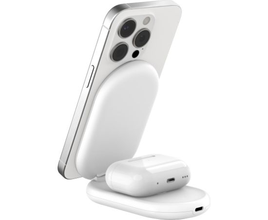Belkin BoostCharge Headphones, Smartphone White USB Wireless charging Fast charging Indoor