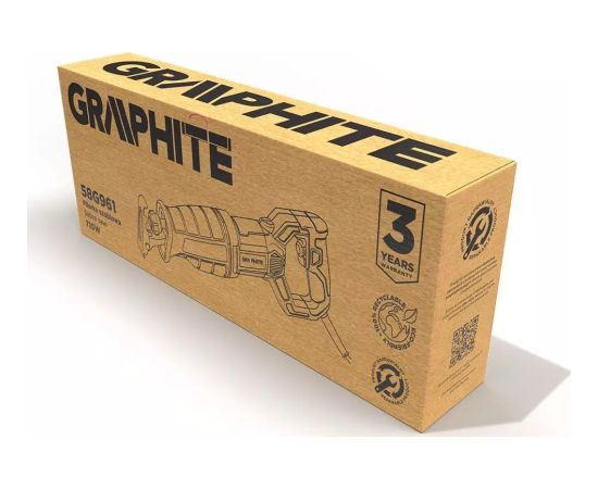 Piła szablasta Graphite 58G961 710 W