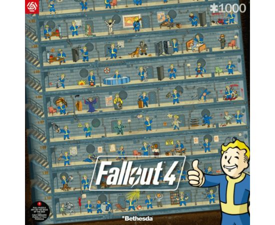 Cenega Publishing Puzzle Good Loot Gaming Puzzle: Fallout 4 Perk Poster 1000 elementów