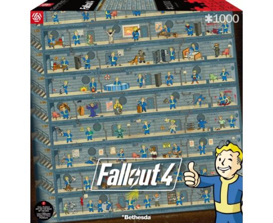 Cenega Publishing Puzzle Good Loot Gaming Puzzle: Fallout 4 Perk Poster 1000 elementów