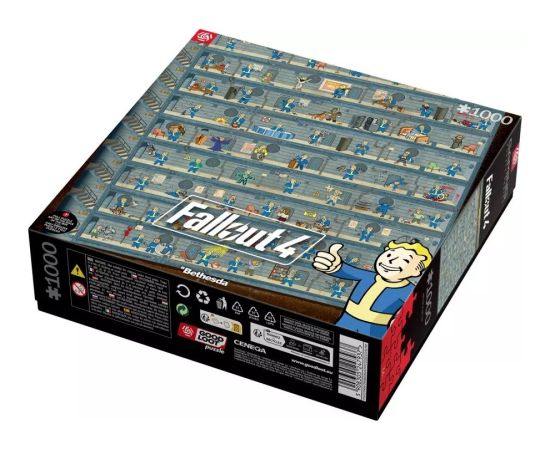 Cenega Publishing Puzzle Good Loot Gaming Puzzle: Fallout 4 Perk Poster 1000 elementów