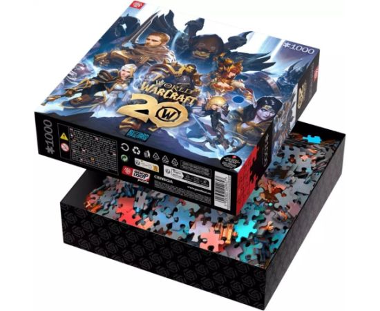 Cenega Publishing Puzzle Good Loot Gaming Puzzle: World of Warcraft 20th Anniversary 1000 elementów