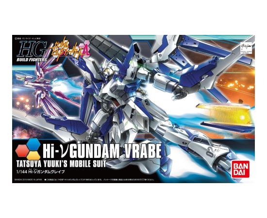 Bandai HGBF 1/144 HI-NU GUNDAM VRABE collectible figurine