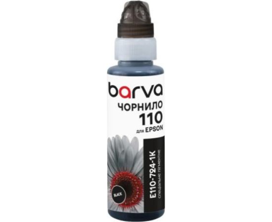 Compatible Barva Epson 110 BK (C13T03P14A) (E110-724-1K) Ink Cartridge, Black