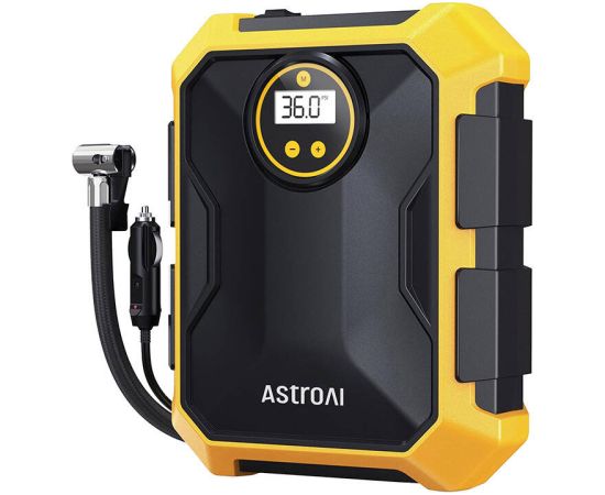 AstroAI CZK-3674 12V DC 100PSI Air Compressor (Yellow)