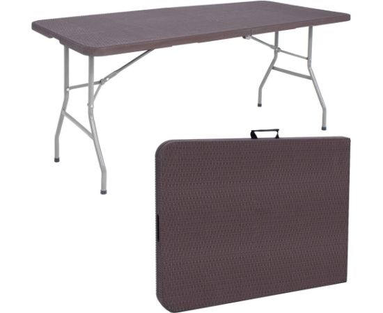Saliekams galds Springos GF0055 180cm brūns