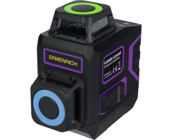 LĪMEŅRĀDIS Ermenrich LV40 PRO Laser Level violet