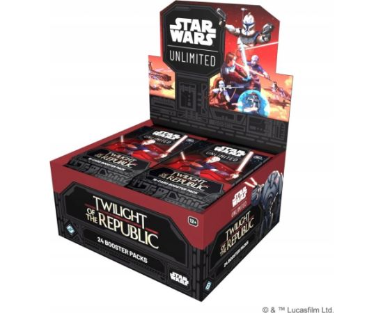 Rebel Gra Star Wars: Unlimited - Twilight of the Republic - Booster Box (24) Rebel