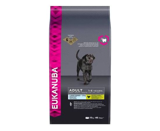 Suņu barība Eukanuba Adult Large 15kg