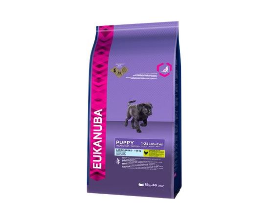 Suņu barība Eukanuba Puppy Large Breed 15kg