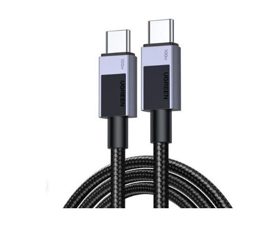 Ugreen   Type C 2.0 Male To Type C 2.0 Male 5A Data Cable 1M Black