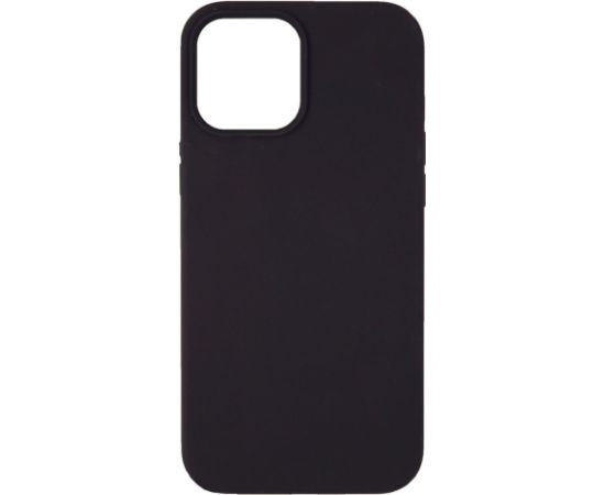 Evelatus Apple  iPhone 12 Pro Max Premium Soft Touch Silicone Case Black