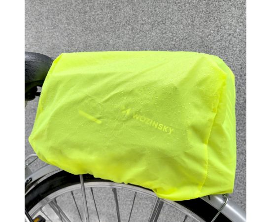 Wozinsky velosipēda bagāžnieka soma ar pleca siksnu, 9L, melna (WBB22BK)