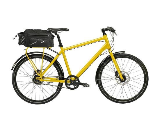 Wozinsky velosipēda bagāžnieka soma ar pleca siksnu, 9L, melna (WBB22BK)