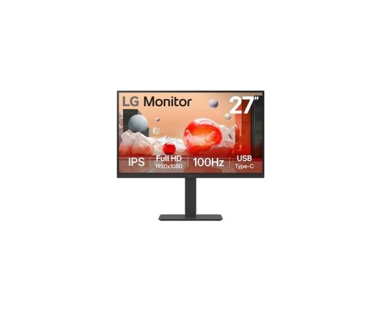 LG DESKTOP MONITOR 27BA750 27” FHD IPS, USB-C 65W