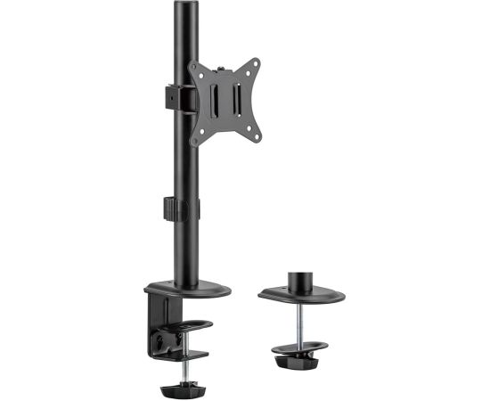 Maclean LCD monitor desk mount, VESA 75x75 and 100x100, 17-32" 9kg, MC-751N