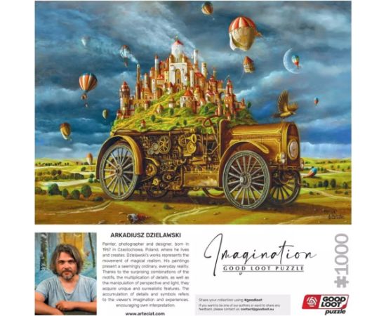 Cenega Publishing Puzzle Good Loot Imagination Puzzle: Arkadiusz Dzielawski Wielka Przeprowadzka 1000 elementów