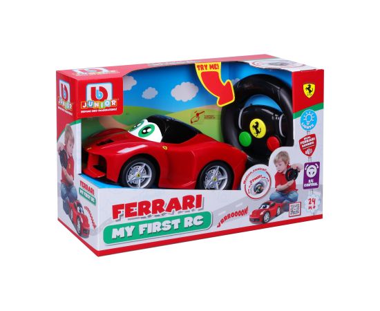 BB JUNIOR mašīna Ferrari My First RC, 16-91002