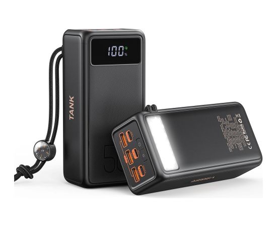 VEGER powerbank boost W5001C 56000mAh QC3.0 5A PD 130W black