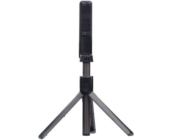 Borofone Selfie Stick BY5 bluetooth statīvs ar tālvadības pulti melns