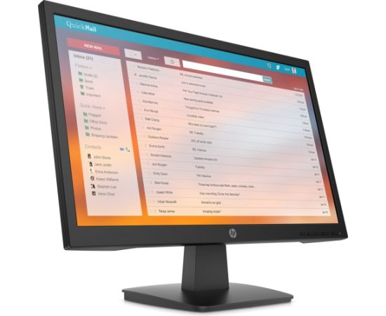 HP P22v G4 computer monitor 54.6 cm (21.5") 1920 x 1080 pixels Full HD Black