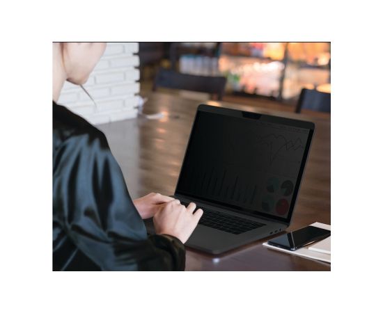 Kensington privacy filter 2 way adhesive 14" 16:9