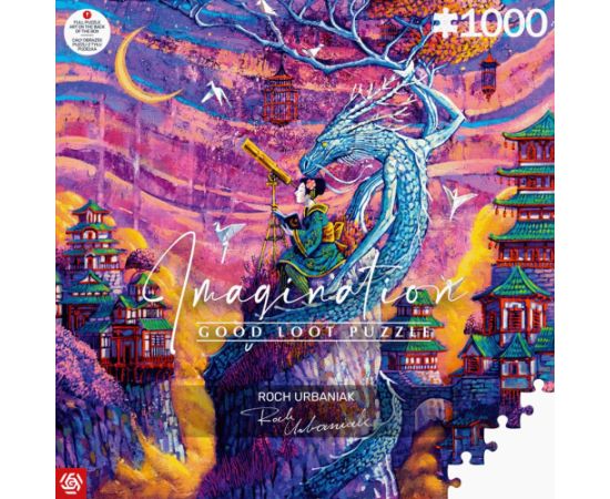 Cenega Publishing Puzzle Good Loot Imagination Puzzle: Roch Urbaniak Sakura i Ryu 1000 elementów