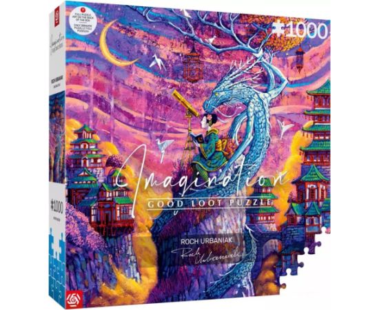 Cenega Publishing Puzzle Good Loot Imagination Puzzle: Roch Urbaniak Sakura i Ryu 1000 elementów