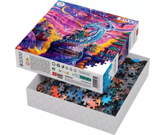 Cenega Publishing Puzzle Good Loot Imagination Puzzle: Roch Urbaniak Sakura i Ryu 1000 elementów