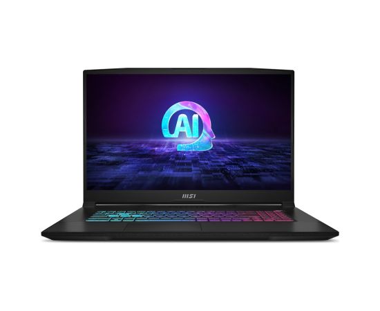 MSI Katana A17 AI B8VF-1004XPL AMD Ryzen™ 7 8845HS Laptop 43.9 cm (17.3") Full HD 16 GB DDR5-SDRAM 1 TB SSD NVIDIA GeForce RTX 4060 Wi-Fi 6E (802.11ax) NoOS Black