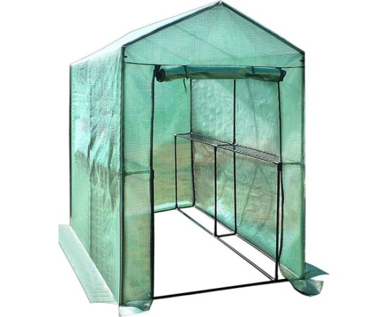 Siltumnīca Besk 155x140x200cm ar plauktiem