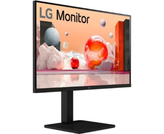 LCD Monitor LG 27BA45QB-B 27" Panel IPS 2560x1440 16:9 100Hz Matte Speakers Swivel Pivot Height adjustable Tilt Colour Black 27BA45QB-B