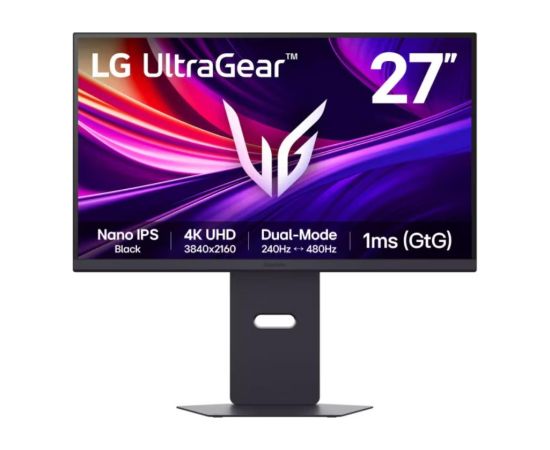 LCD Monitor LG 27G850A-B 27" Gaming/4K Panel IPS 3840x2160 16:9 1 ms Tilt Colour Black 27G850A-B