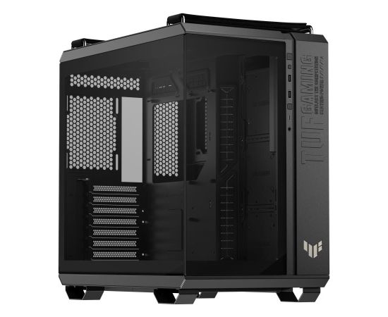 Case ASUS TUF Gaming GT502 Horizon MidiTower Case product features Transparent panel Not included ATX MicroATX MiniITX Colour Black TUFGAMINGGT502HORIZON