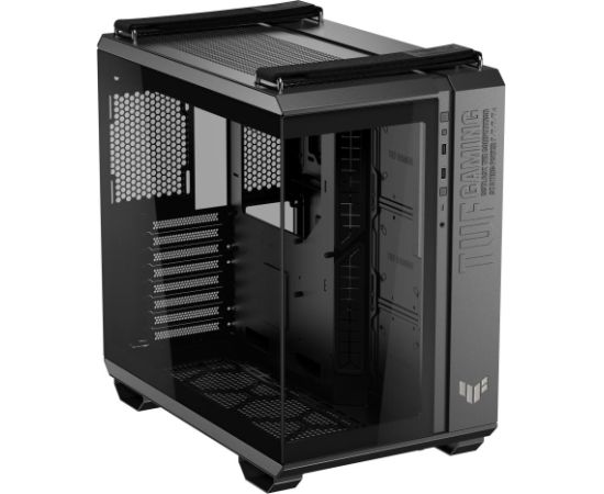 Case ASUS TUF Gaming GT502 Horizon MidiTower Case product features Transparent panel Not included ATX MicroATX MiniITX Colour Black TUFGAMINGGT502HORIZON