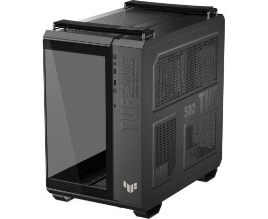 Case ASUS TUF Gaming GT502 Horizon MidiTower Case product features Transparent panel Not included ATX MicroATX MiniITX Colour Black TUFGAMINGGT502HORIZON