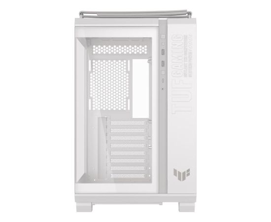 Case ASUS TUF Gaming GT502 Horizon MidiTower Case product features Transparent panel Not included ATX MicroATX MiniITX Colour White TUFGAMGT502HORIZONWHT