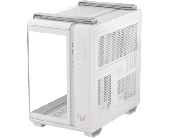Case ASUS TUF Gaming GT502 Horizon MidiTower Case product features Transparent panel Not included ATX MicroATX MiniITX Colour White TUFGAMGT502HORIZONWHT