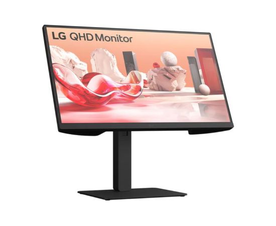 LCD Monitor LG 27BA75QB-B 27" Panel IPS 2560x1440 16:9 100Hz Matte Speakers Swivel Pivot Height adjustable Tilt Colour Black 27BA75QB-B