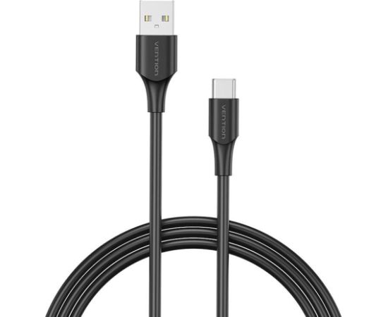 USB 2.0 to USB-C cable Vention CTHBD 3A, 0.5m black