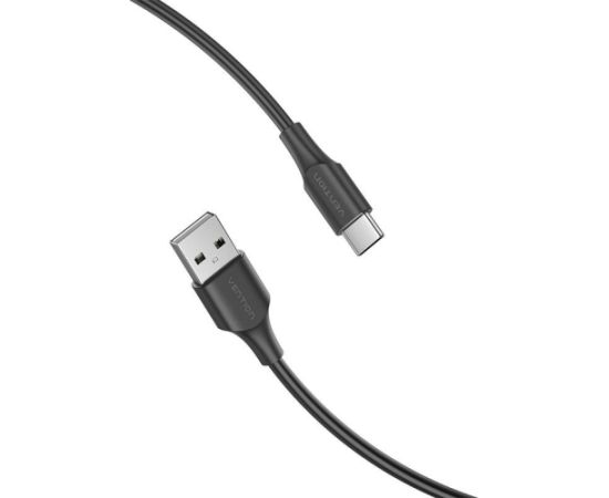 USB 2.0 to USB-C cable Vention CTHBD 3A, 0.5m black