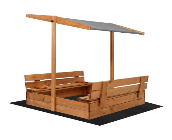 Koka smilšu kaste Springos SBX120RSET 120x120cm