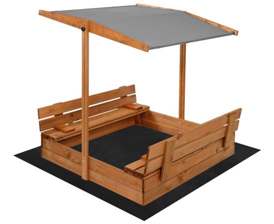 Koka smilšu kaste Springos SBX120RSET 120x120cm